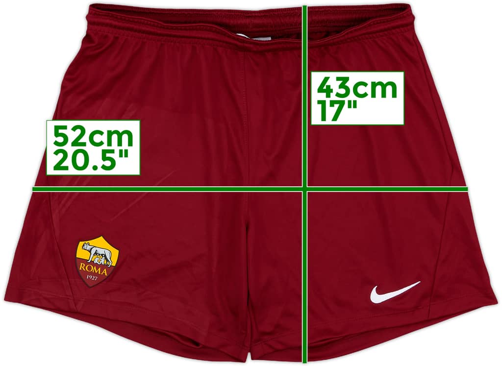2020-21 Roma Nike Training Shorts - 8/10 - (M)