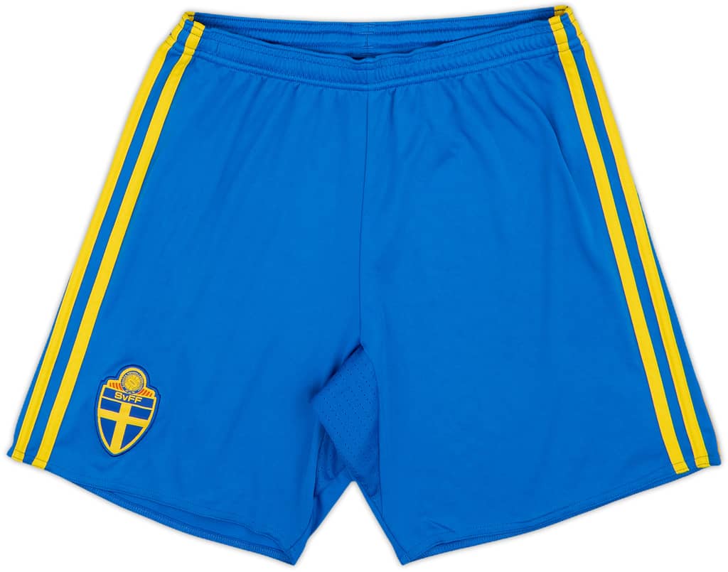 2014-16 Sweden Home Shorts - 8/10 - (S)
