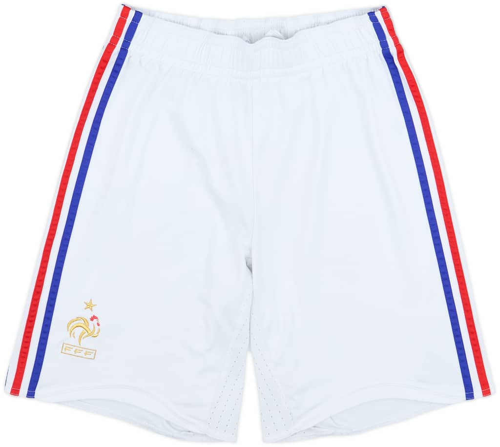 2008-10 France Home Shorts - 6/10 - (S)