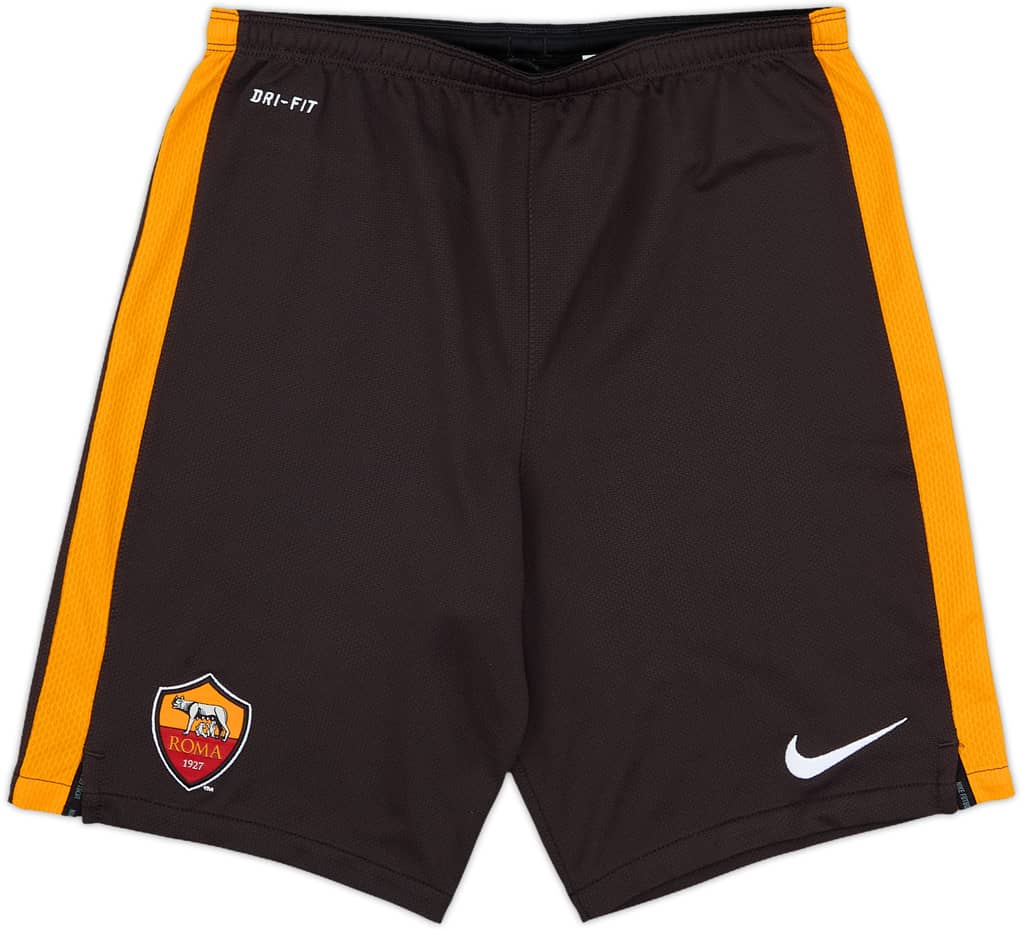 2014-15 Roma Nike Training Shorts - 9/10 - (S)