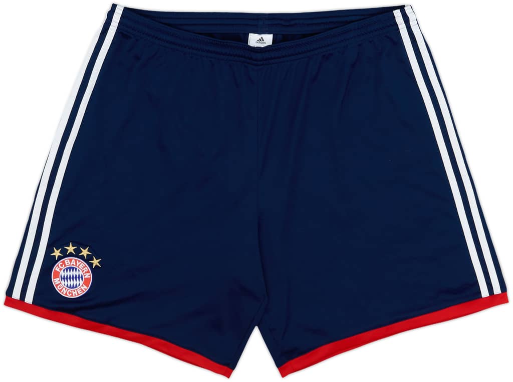 2017-18 Bayern Munich Away Shorts - 8/10 - (XL)