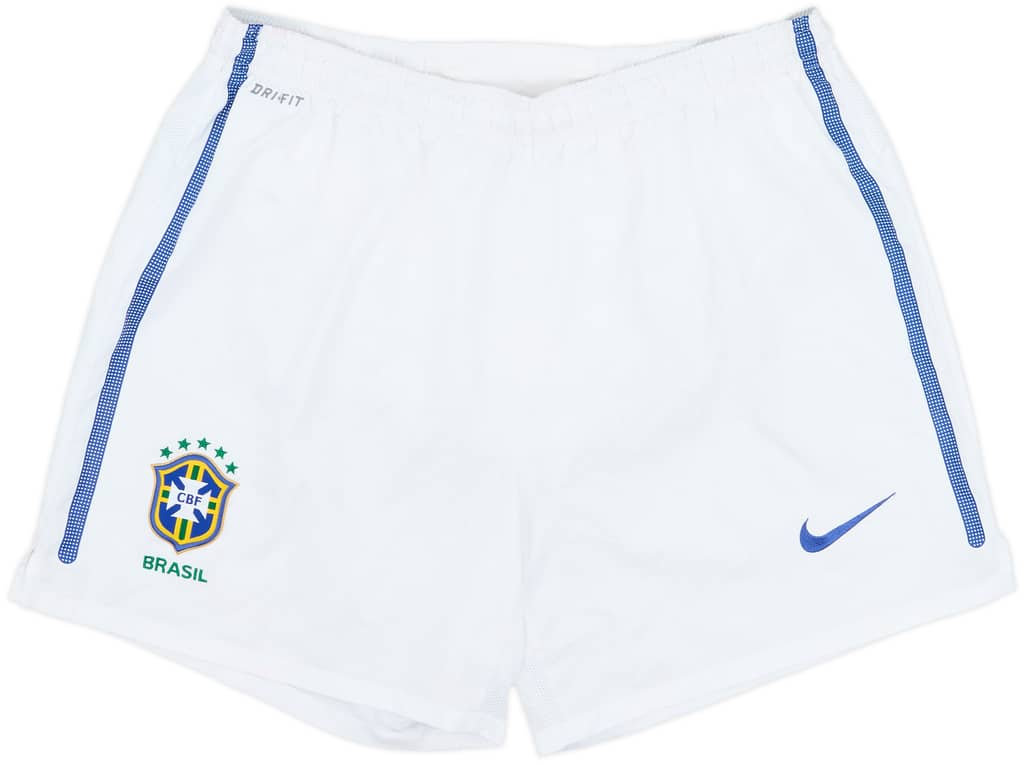 2010-12 Brazil Away Shorts - 7/10 - (L)
