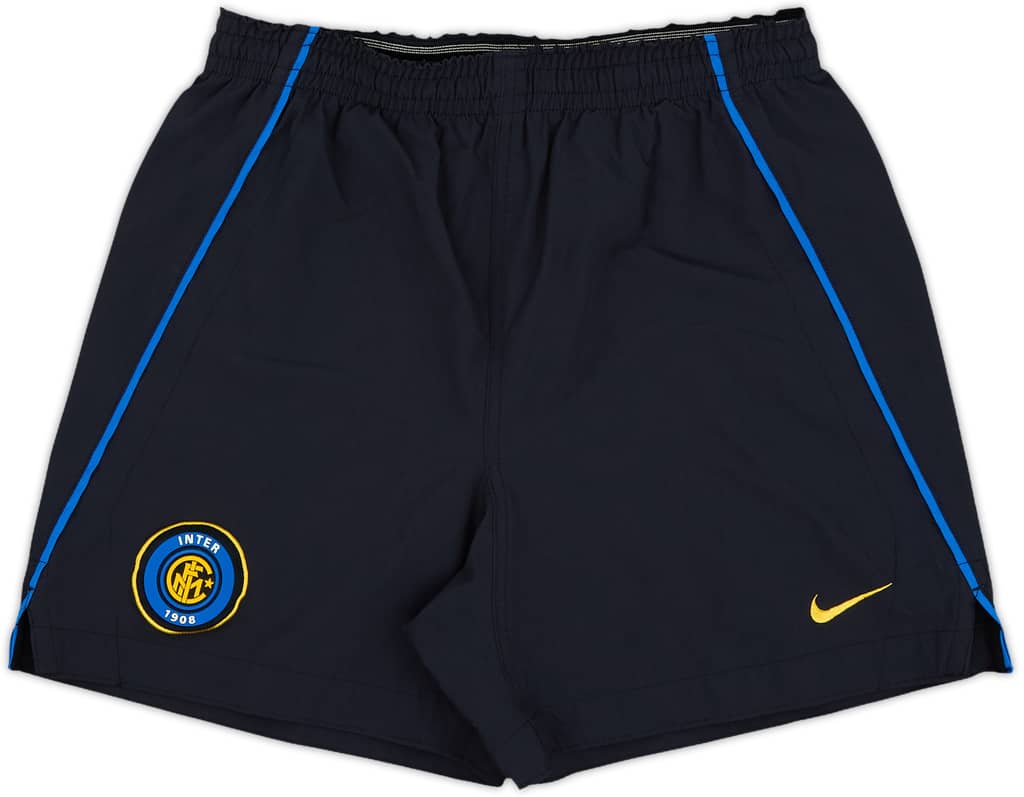 2000-01 Inter Milan Home Shorts - 10/10 - (XL.Boys)