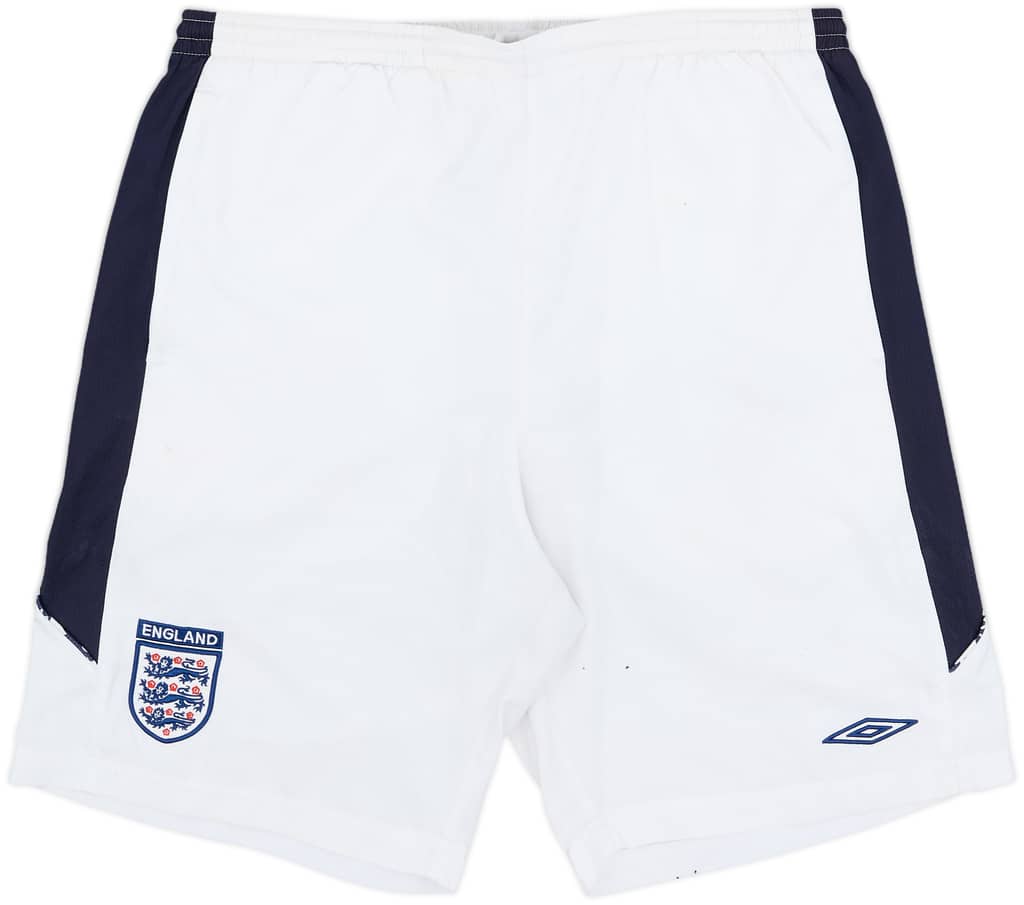 2007-09 England Umbro Training Shorts - 5/10 - (L)