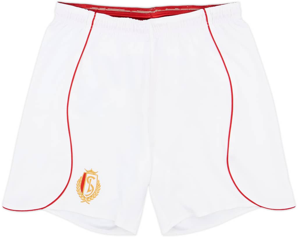 2008-09 Standard Liege Home Shorts - 4/10 - (L)