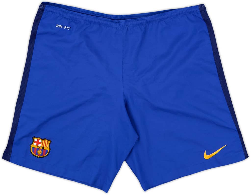 2015-16 Barcelona Away Shorts - 5/10 - (L)