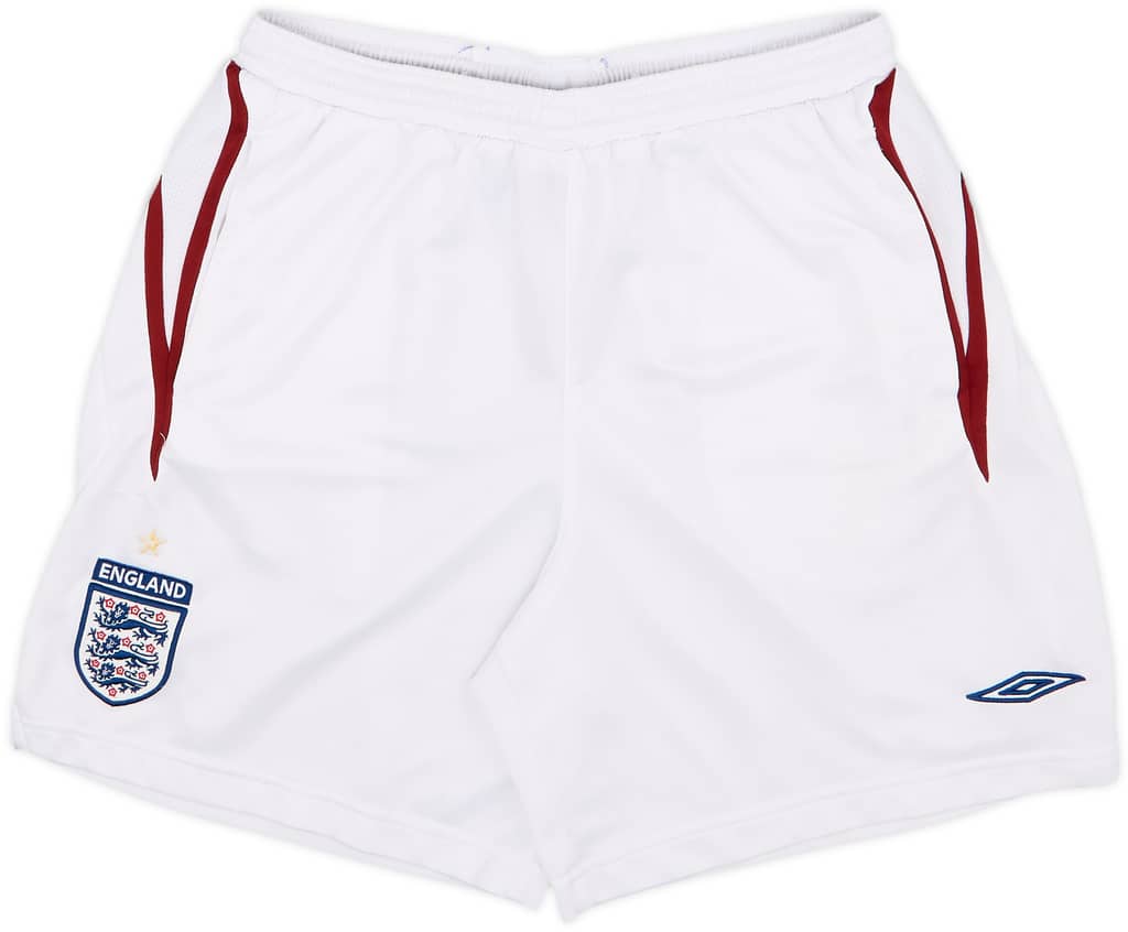 2006-08 England Umbro Training Shorts - 6/10 - (M)