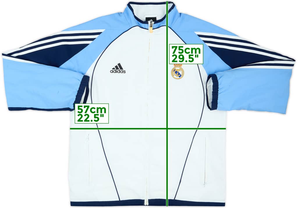 2005-06 Real Madrid adidas Track Jacket - 8/10 - (M/L)