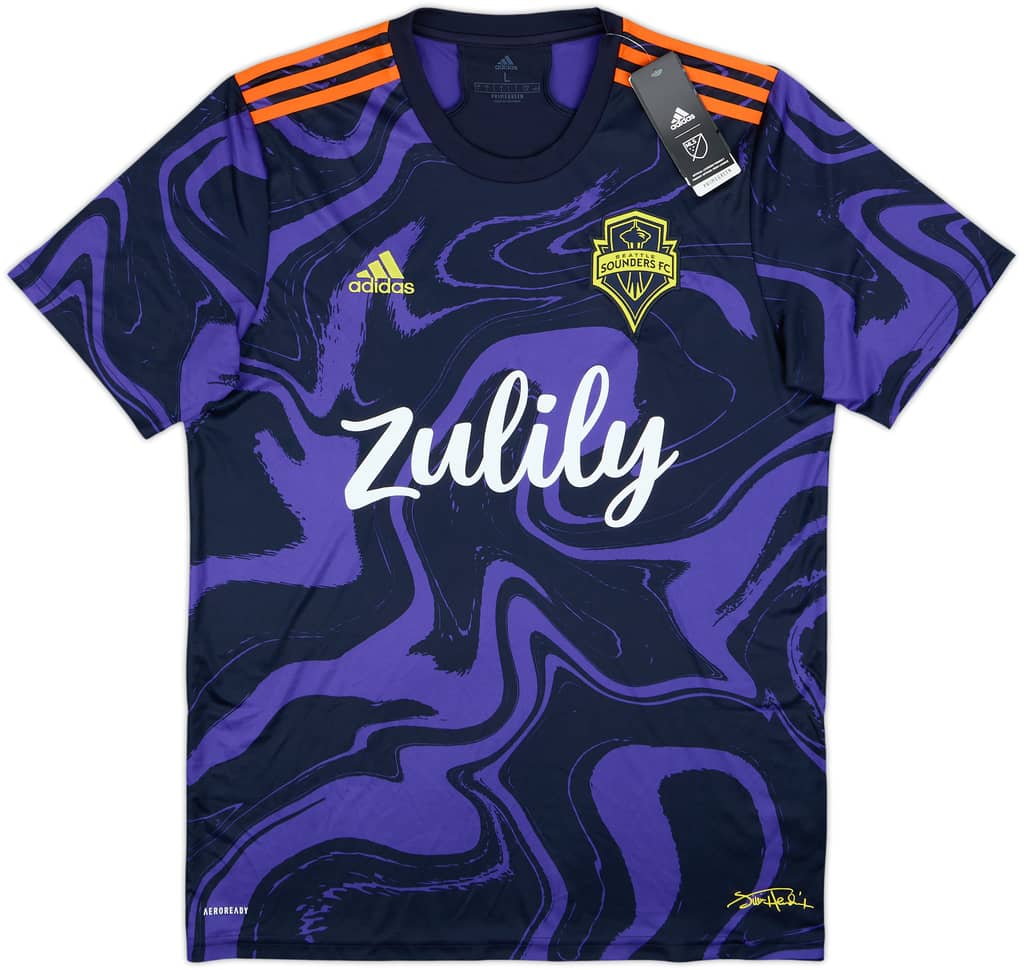 Camiseta de visitante del Seattle Sounders 2021-23 (L)
