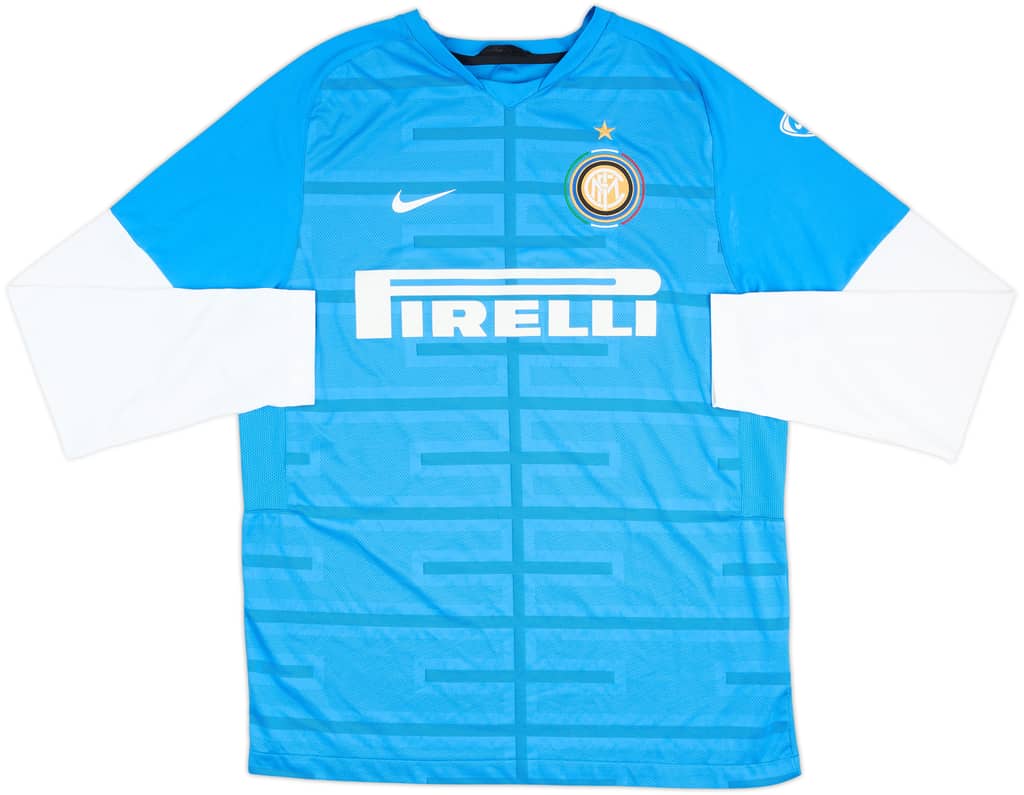 2009-10 Inter Milan Nike Training L/S Shirt - 8/10 - (L)