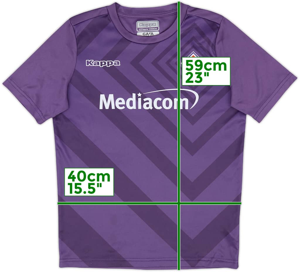 2022-23 Fiorentina Home Shirt - 8/10 - (11-12 Years)
