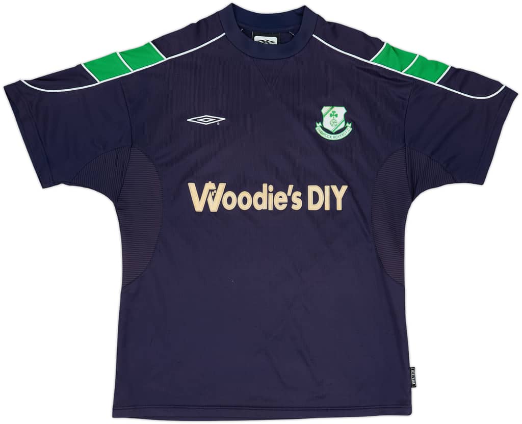 2001-02 Shamrock Rovers Away Shirt - 7/10 - (L)