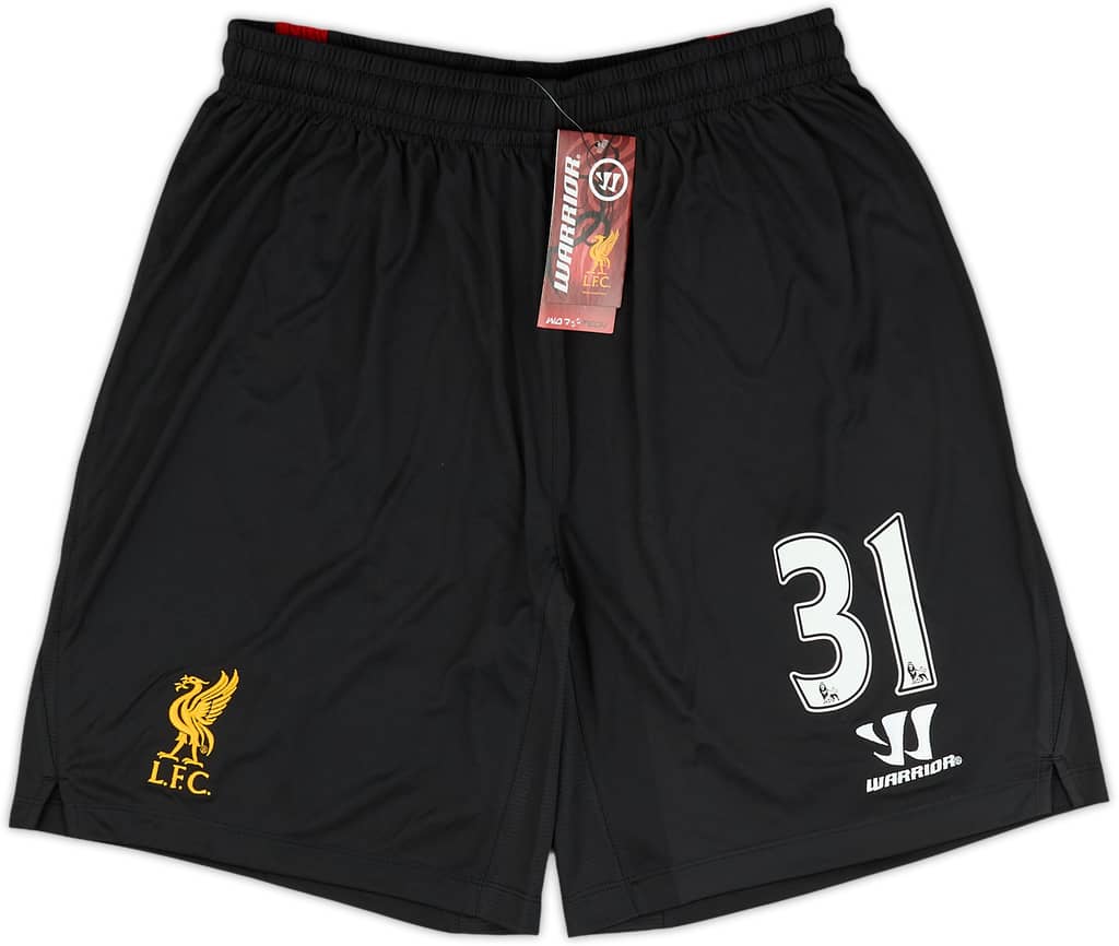 2014-15 Liverpool Third Shorts #31 (L)