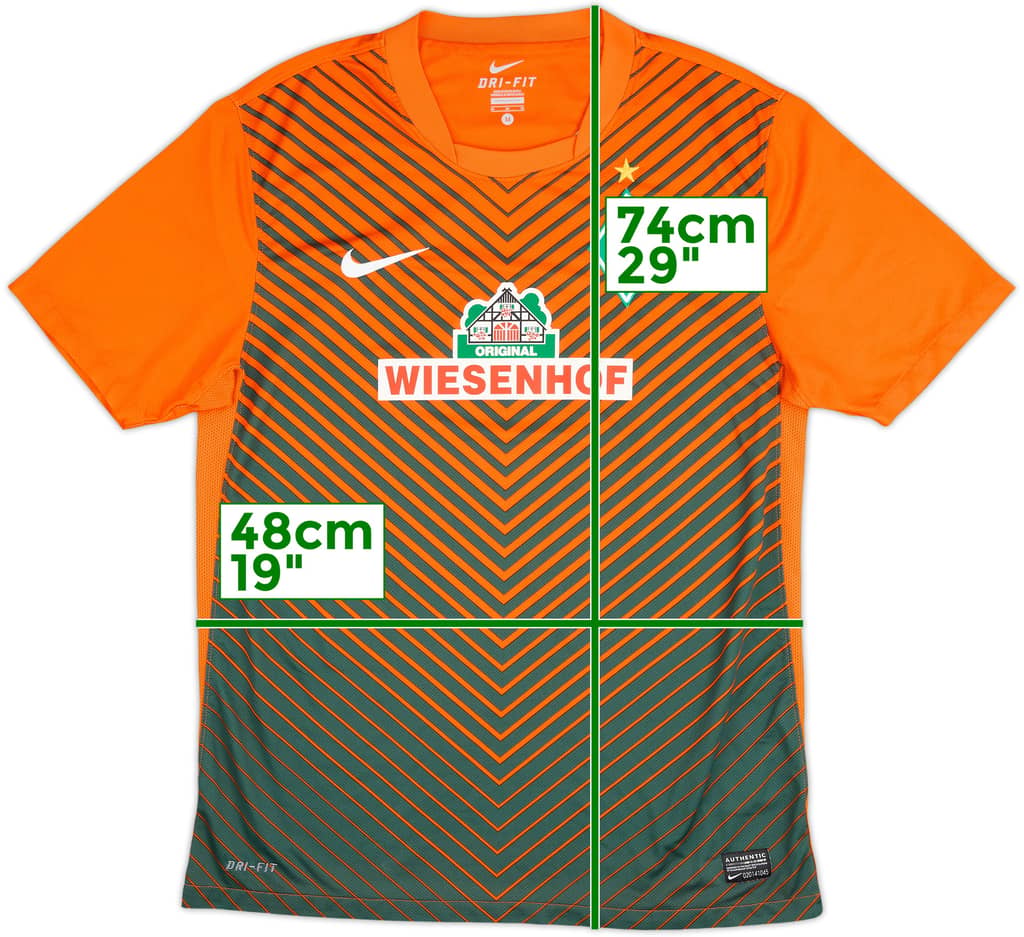 2011-12 Werder Bremen Away Shirt - 9/10 - (M)