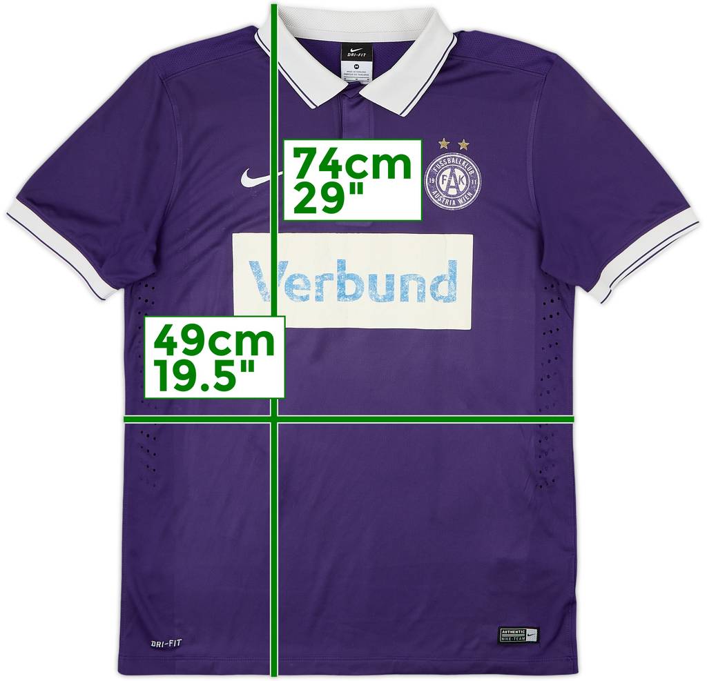 2014-15 Austria Wien Home Shirt - 5/10 - (M)