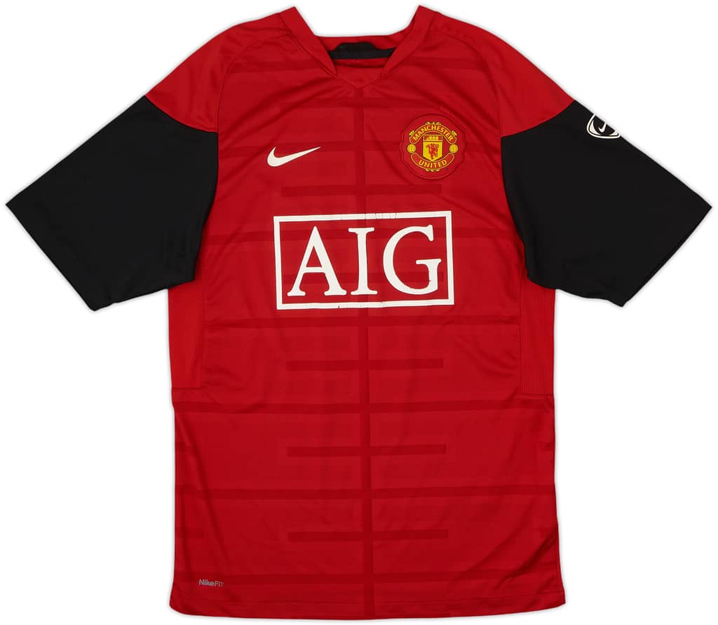 2009-10 Manchester United Nike Training Shirt - 6/10 - (S)