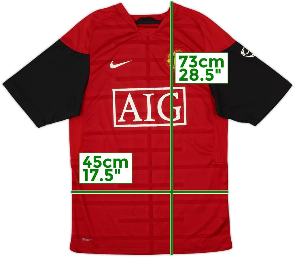 2009-10 Manchester United Nike Training Shirt - 6/10 - (S)