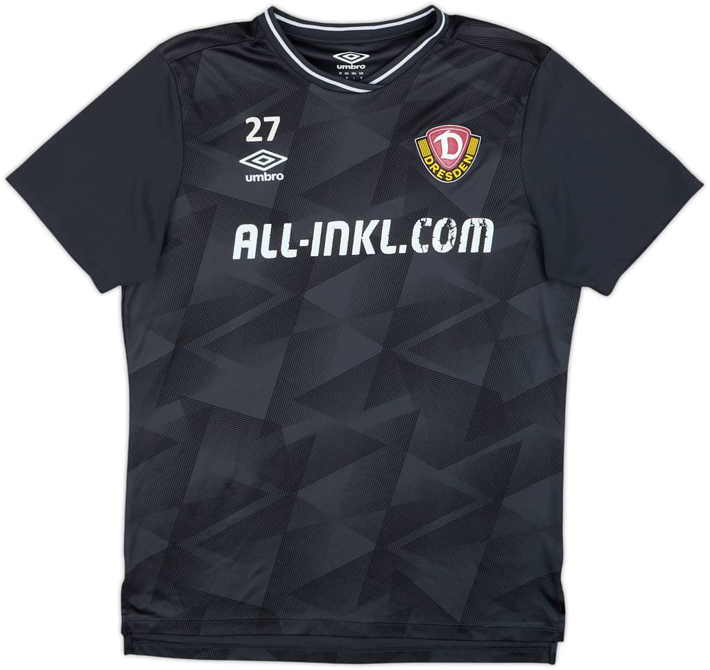2021-22 Dynamo Dresden Player Issue Umbro Training Shirt #27 - 5/10 - (M)