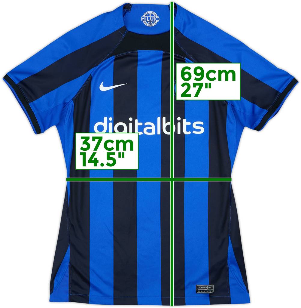 2022-23 Inter Milan Home Shirt - 10/10 - (Women's S)