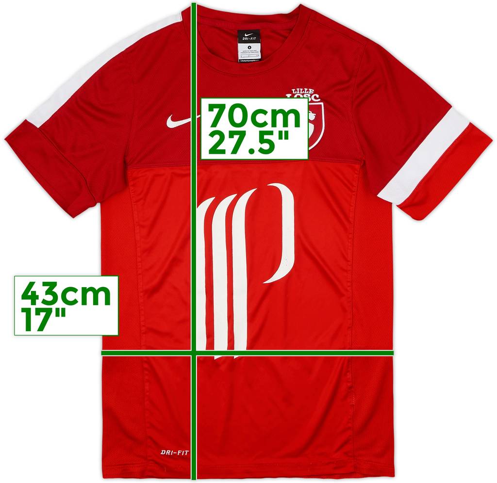 2015-16 Lille Nike Training Shirt - 5/10 - (S)