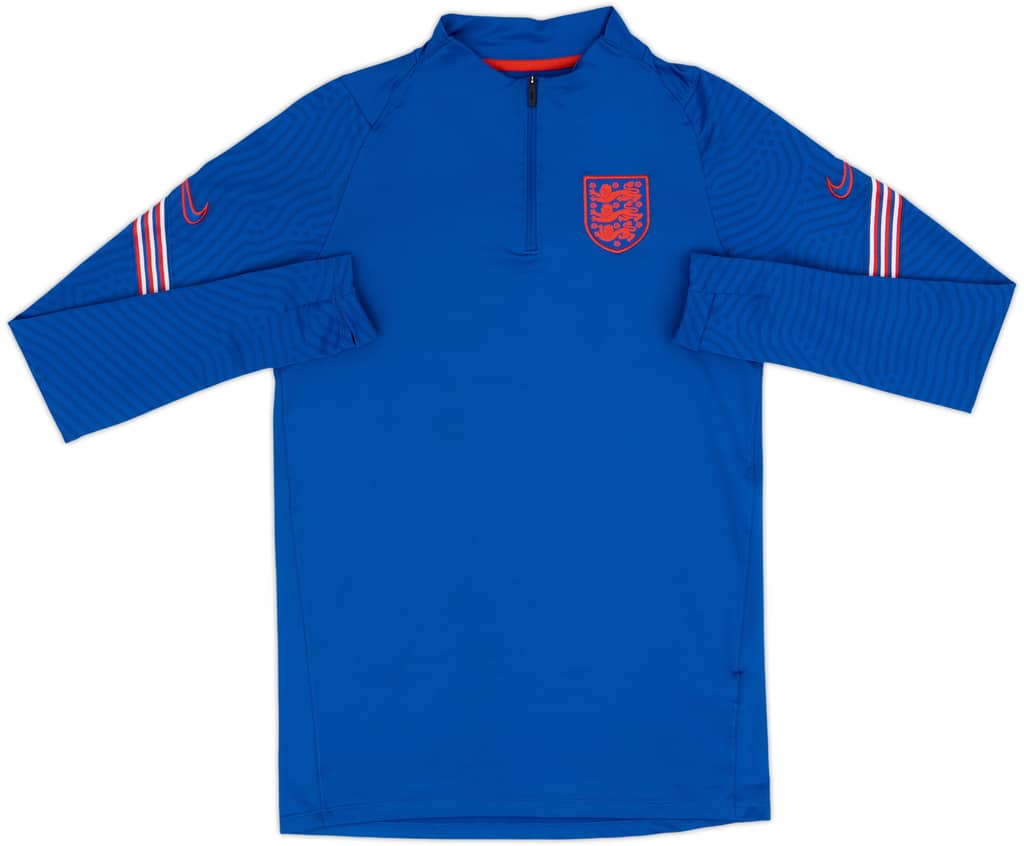 2020-21 England Nike 1/4 Zip Drill Top - 9/10 - (S)