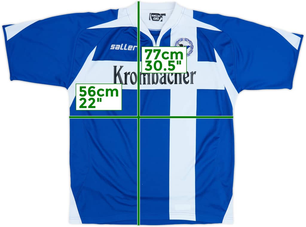 2007-08 Arminia Bielefeld Home Shirt - 6/10 - (L/XL)