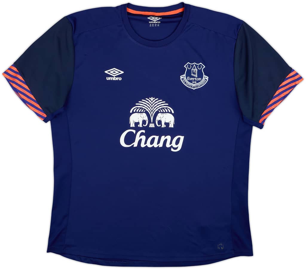 2017-18 Everton Umbro Training Shirt - 8/10 - (XXL)