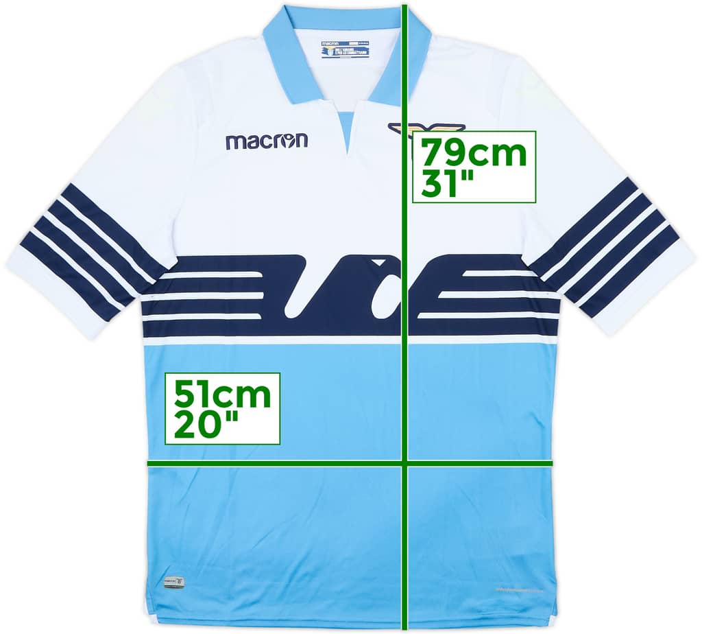 2018-19 Lazio Home Shirt - 10/10 - (L)