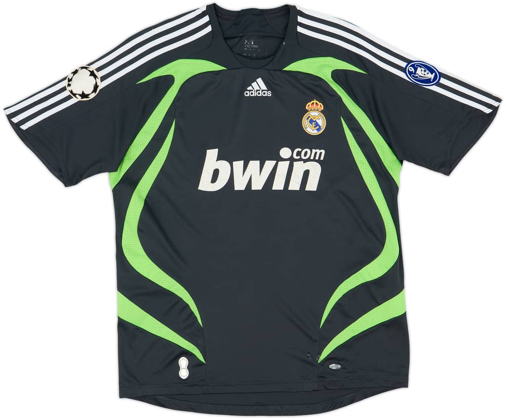 2007-08 Real Madrid CL Third Shirt - 5/10 - (L)