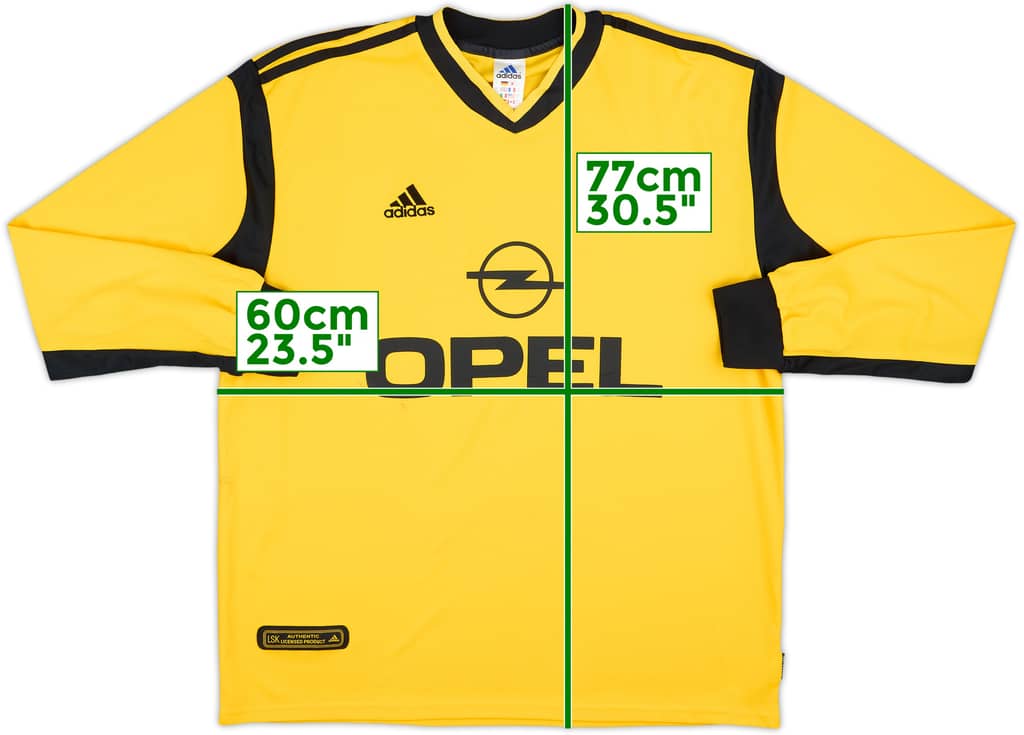 2002 Lillestrom Home L/S Shirt - 7/10 - (XL)