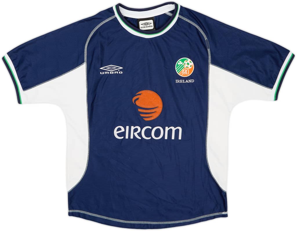 2002-03 Ireland Umbro Training Shirt - 6/10 - (S)