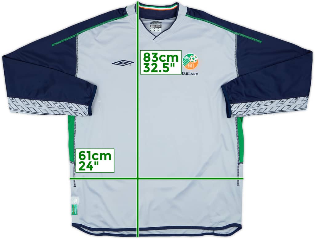 2003-04 Ireland GK Shirt - 8/10 - (XXL)