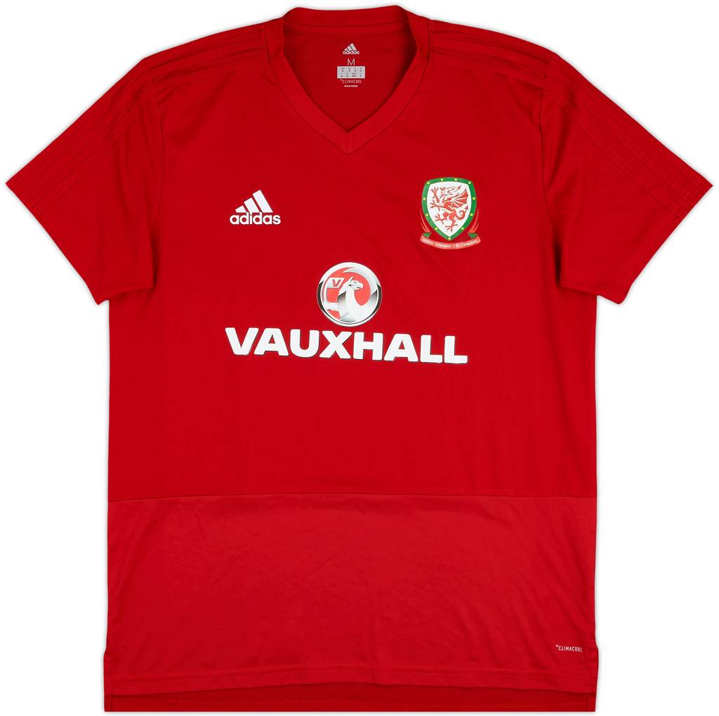 2018-19 Wales adidas Training Shirt - 8/10 - (M)