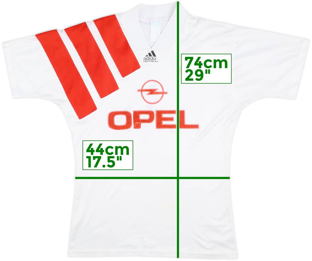 1991-93 Bayern Munich Away Shirt - 5/10 - (M)