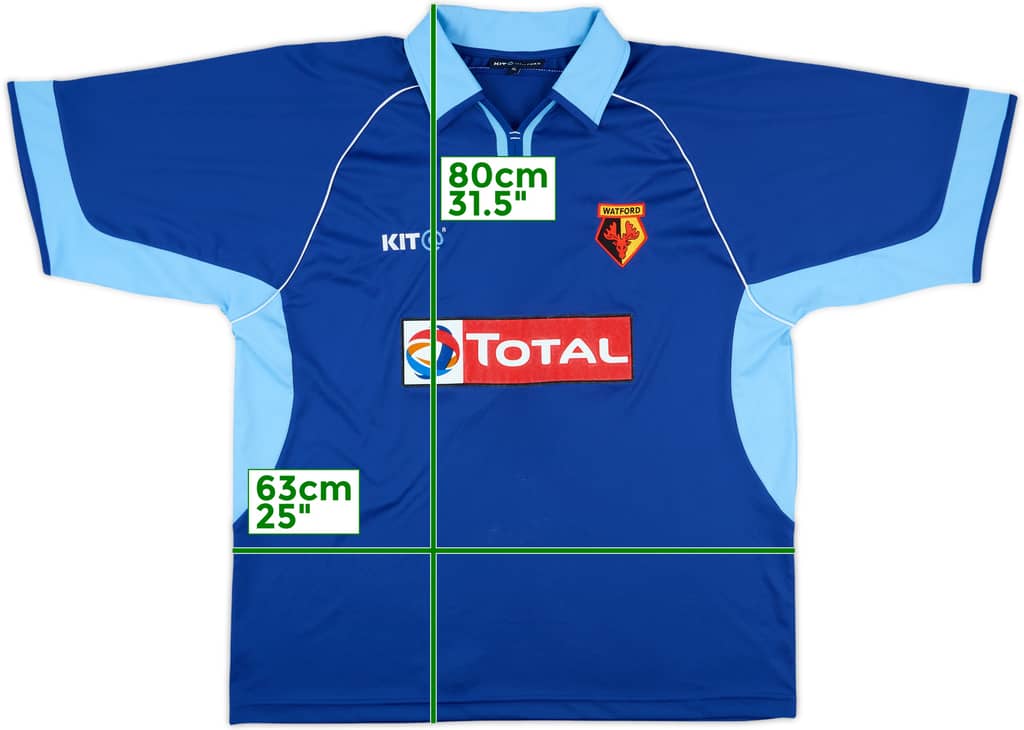 2004-05 Watford Away Shirt - 8/10 - (XL)