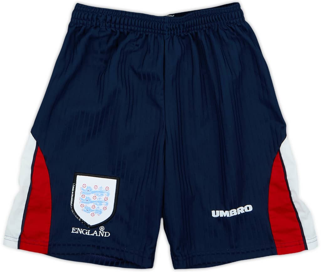 1997-99 England Home Shorts - 8/10 - (Y)