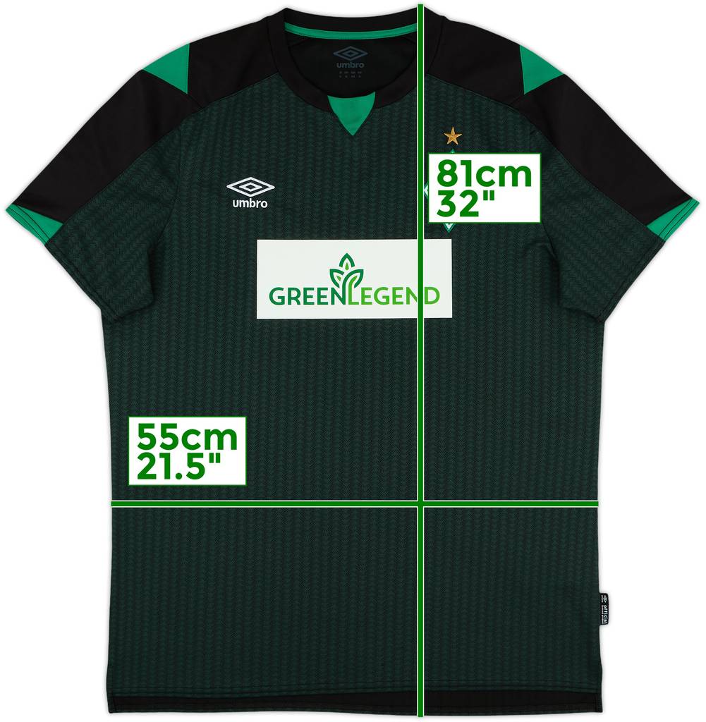 2021-22 Werder Bremen Third Shirt - 10/10 - (XL)