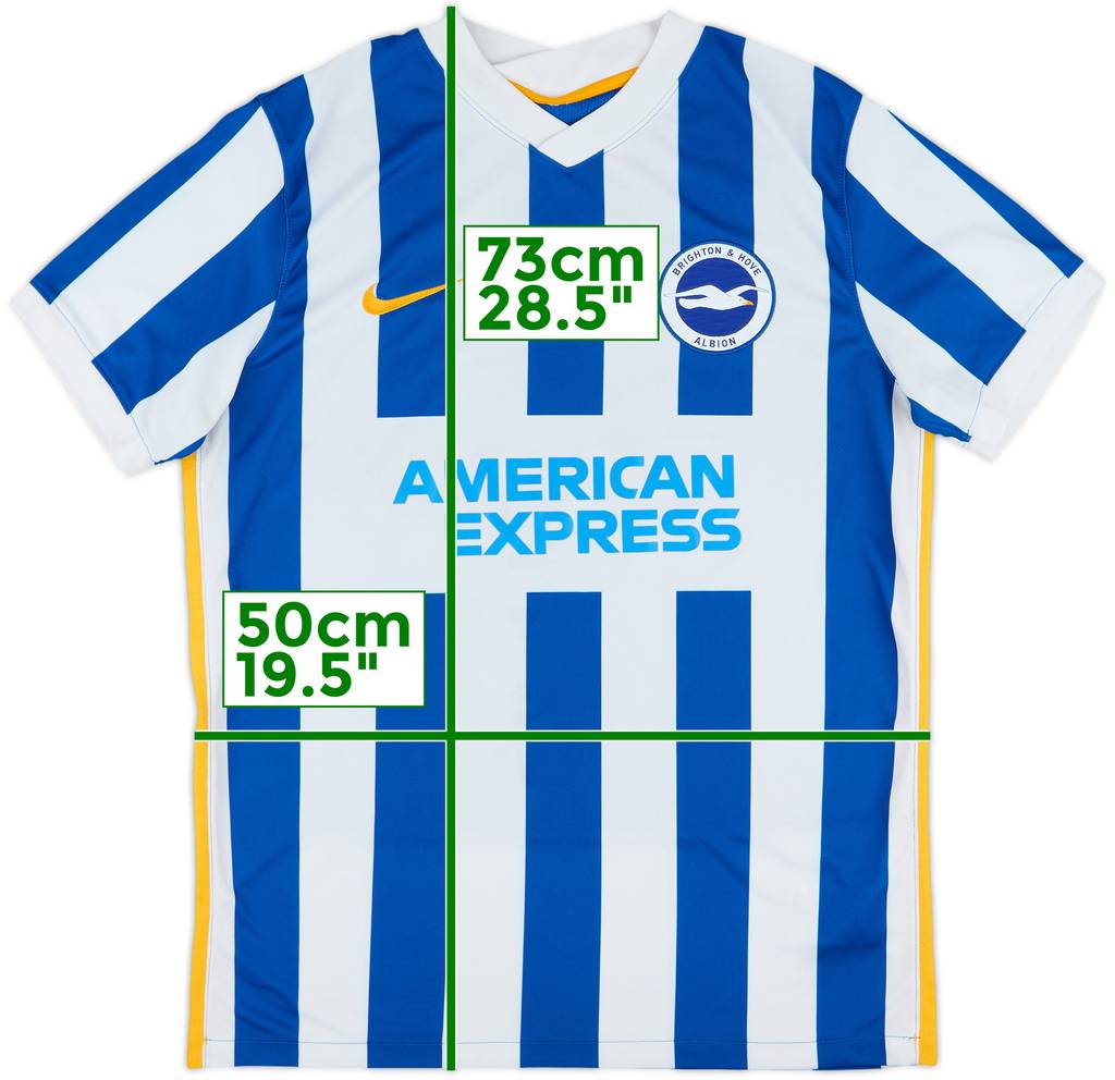 2021-22 Brighton Home Shirt - 8/10 - (L)