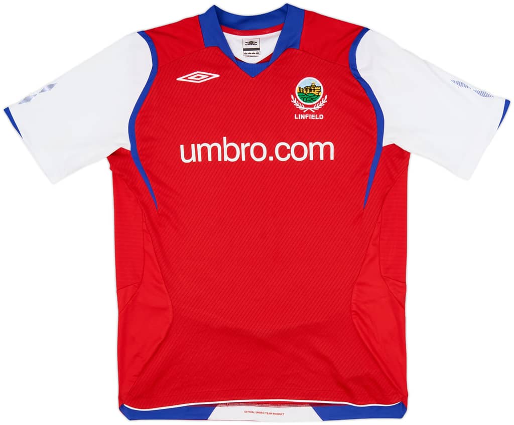 2008-09 Linfield Away Shirt - 8/10 - (L)