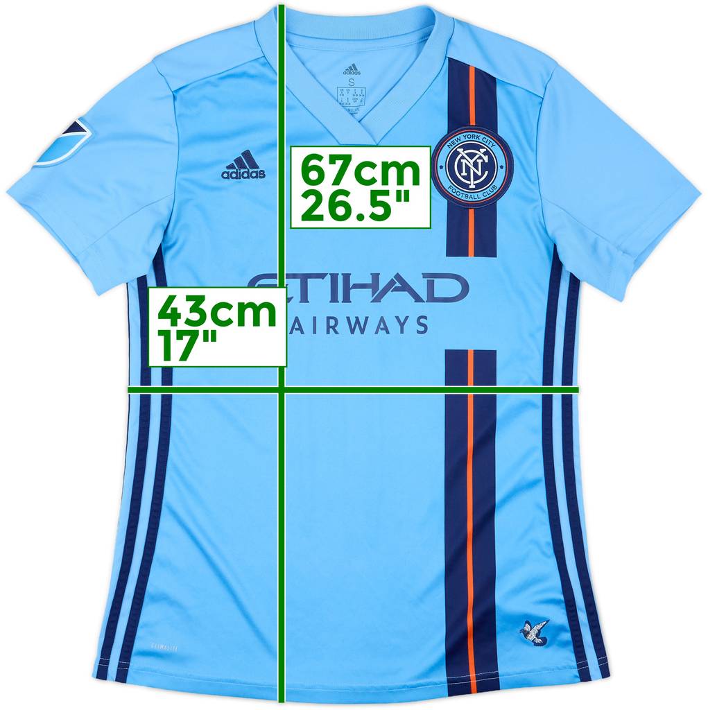 2019-20 New York City FC Home Shirt - 9/10 - (Women's S)
