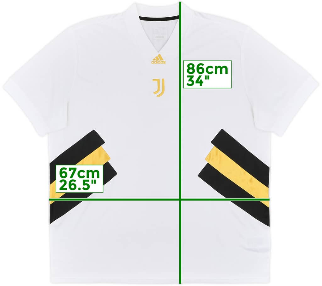 2022-23 Juventus adidas Icons Training Shirt - 9/10 - (XL)