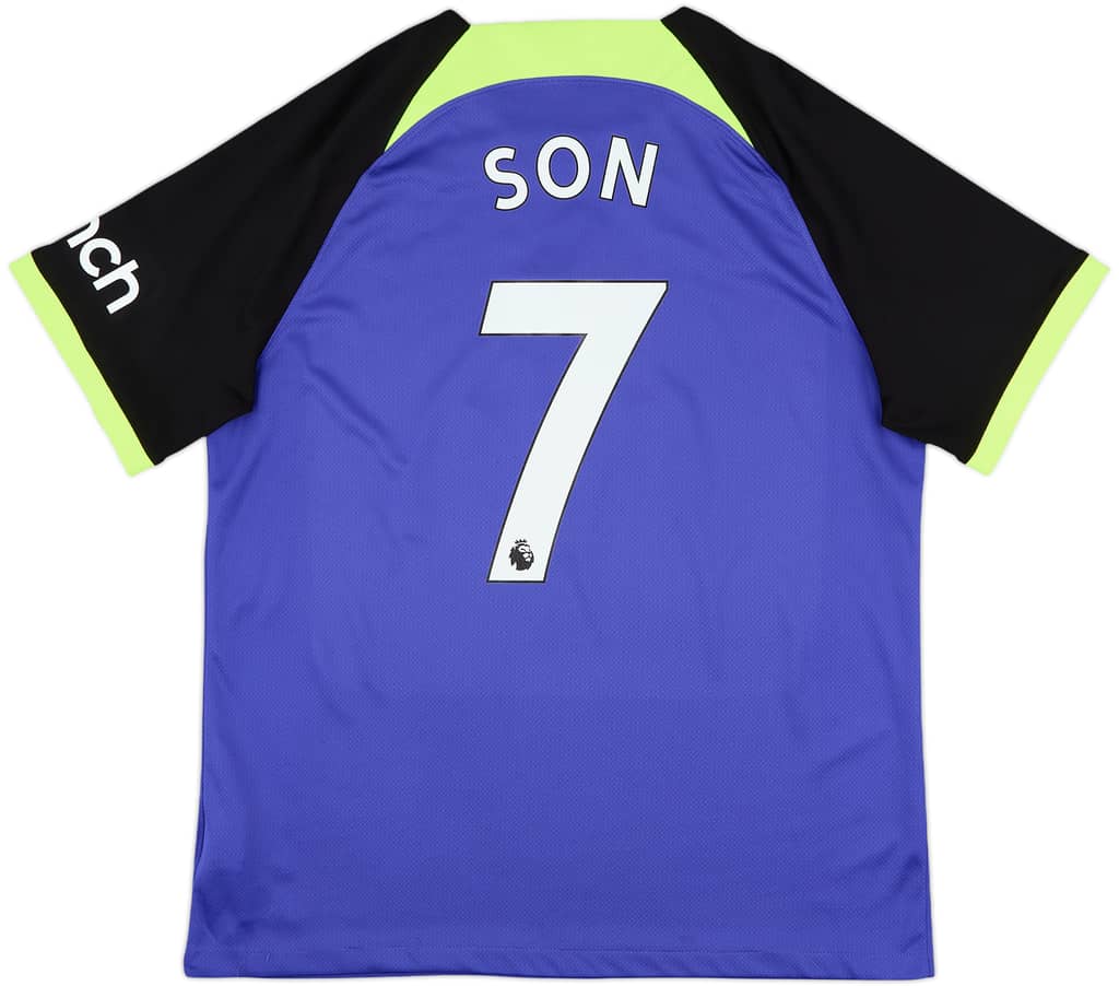 2022-23 Tottenham Maillot extérieur Son #7 - 8/10 - (S)