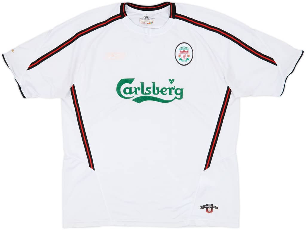 2003-04 Liverpool Away Shirt - 4/10 - (L)