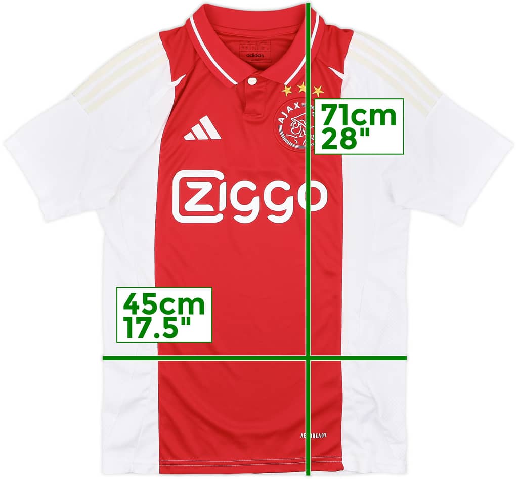 2024-25 Ajax Home Shirt - 10/10 - (S)