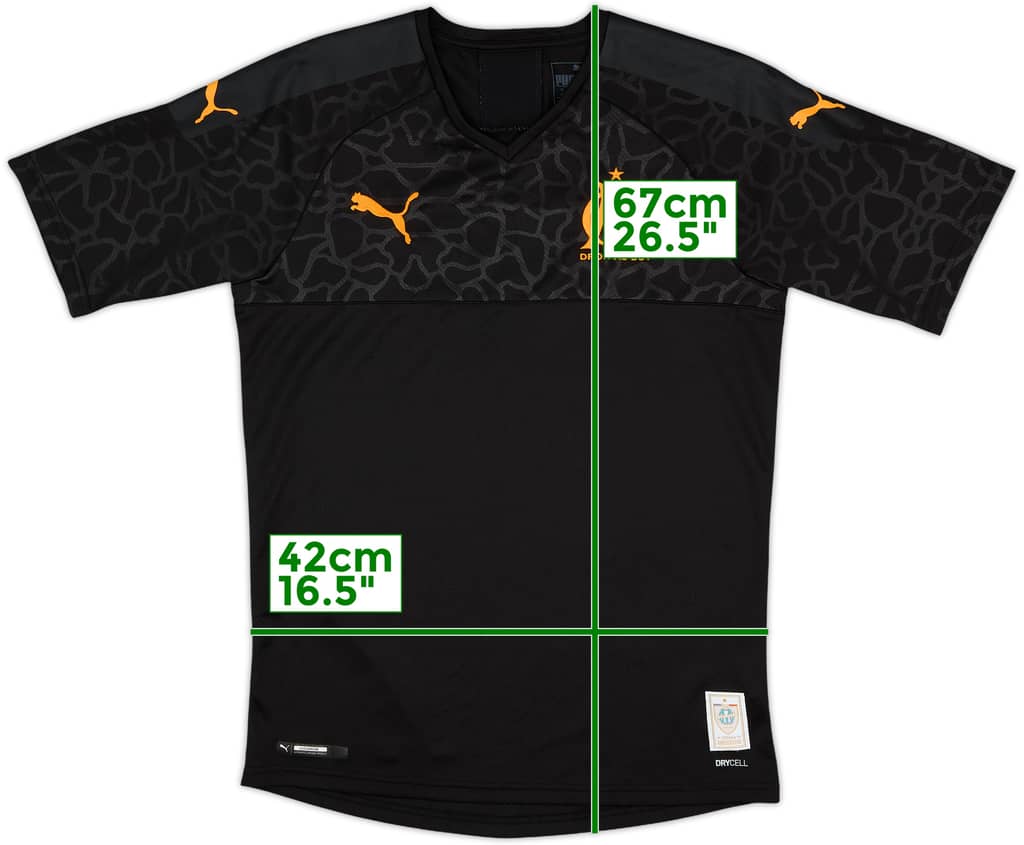 2019-20 Olympique Marseille Third Shirt - 9/10 - (XS)
