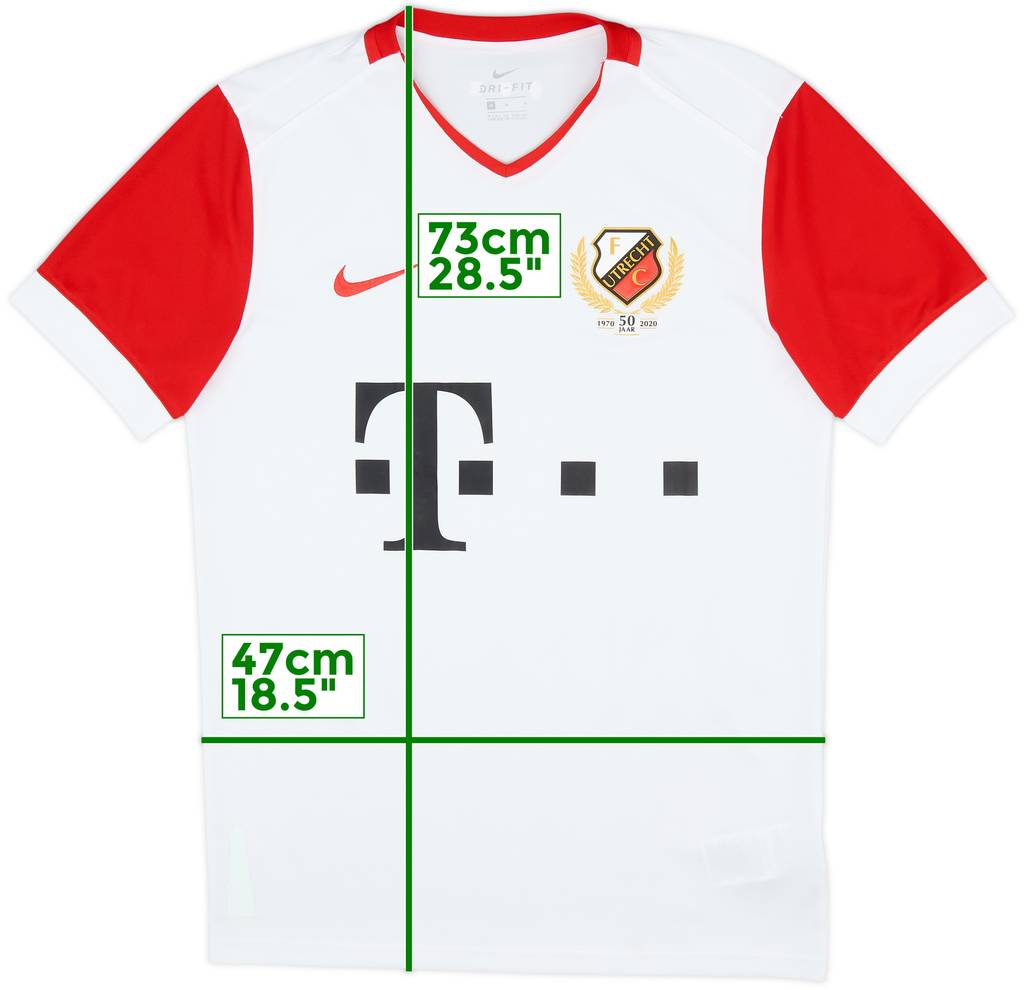 2020-21 Utrecht Home Shirt - 10/10 - (M)