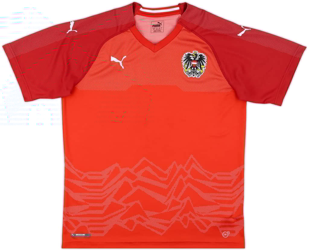 2018-19 Austria Home Shirt - 9/10 - (L)