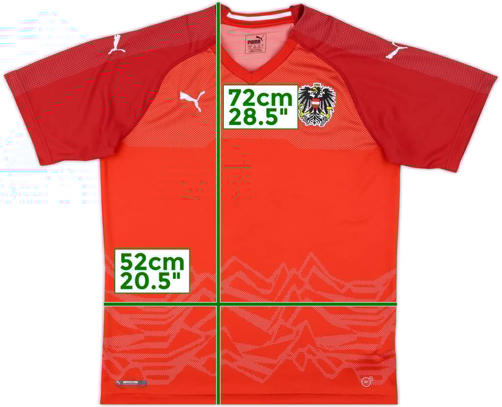 2018-19 Austria Home Shirt - 9/10 - (L)