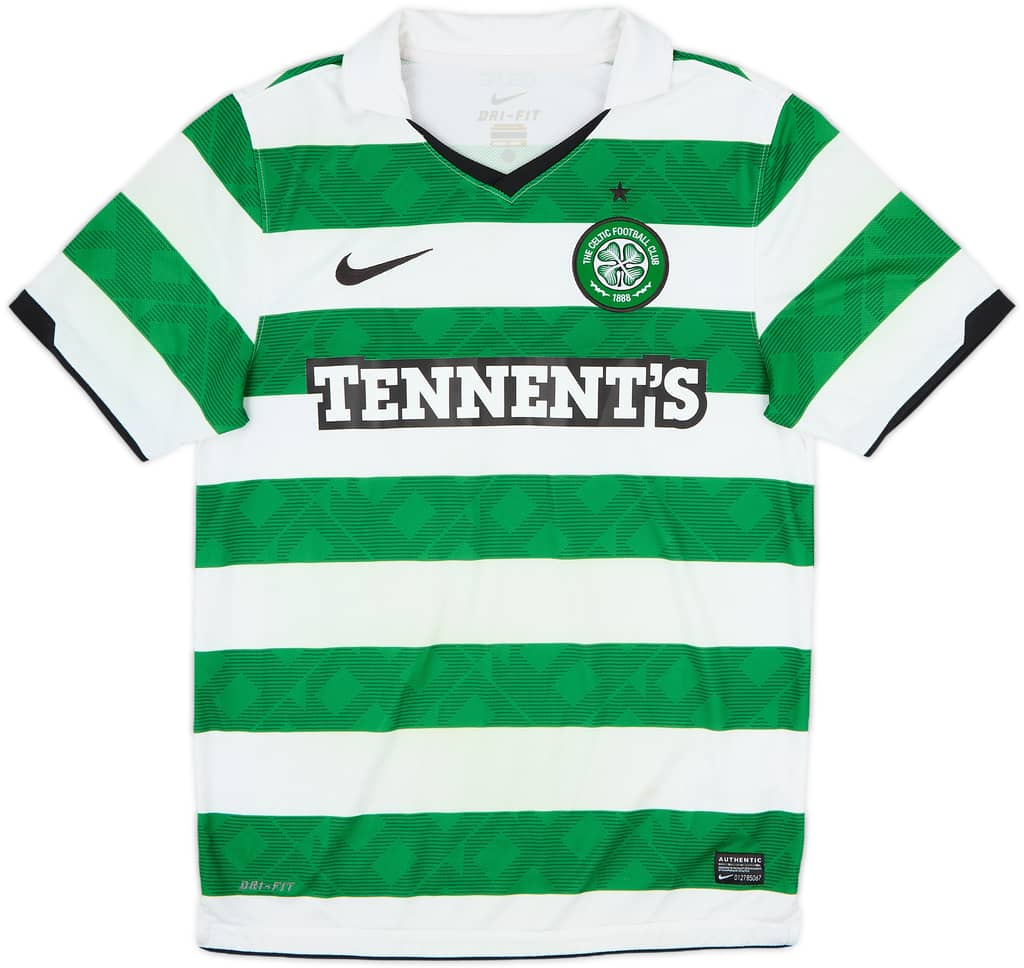 2010-12 Celtic Home Shirt - 5/10 - (S)