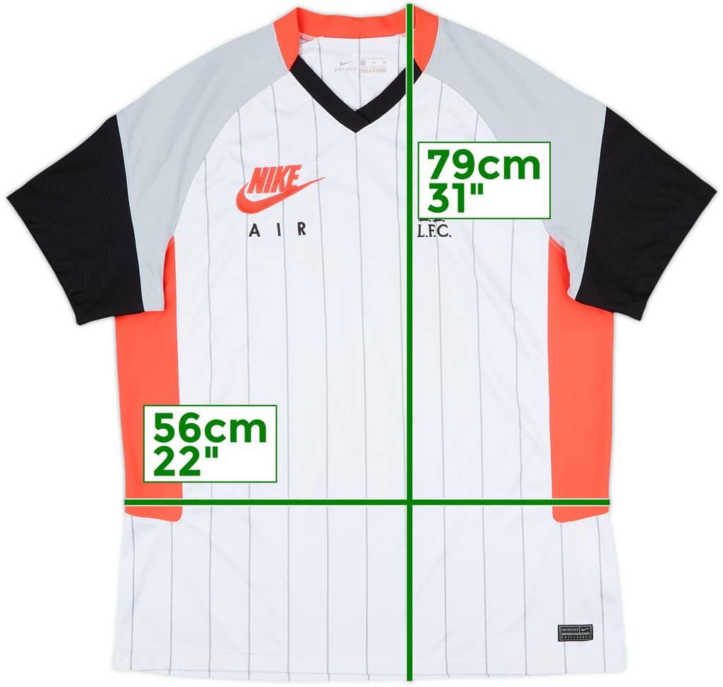 2020-21 Liverpool Air Max Stadium Shirt - 7/10 - (XL)